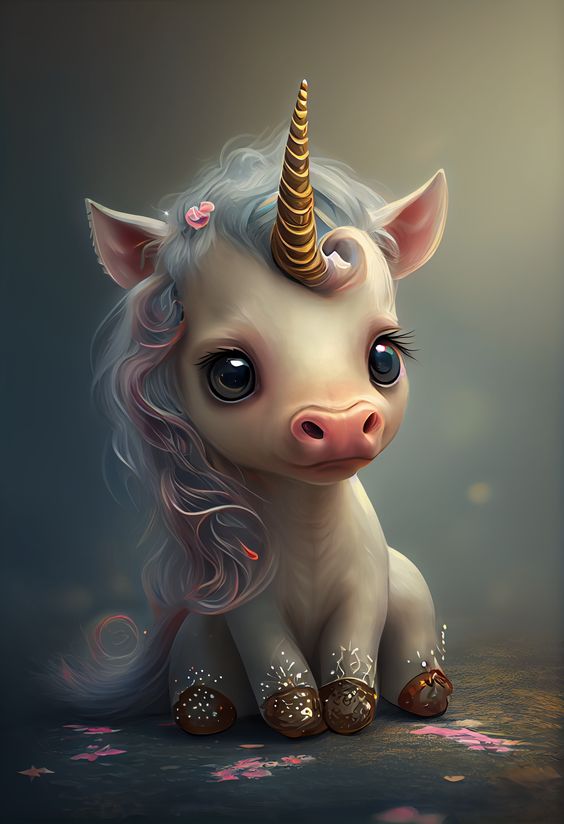 Adorable Unicorn Diamond Art