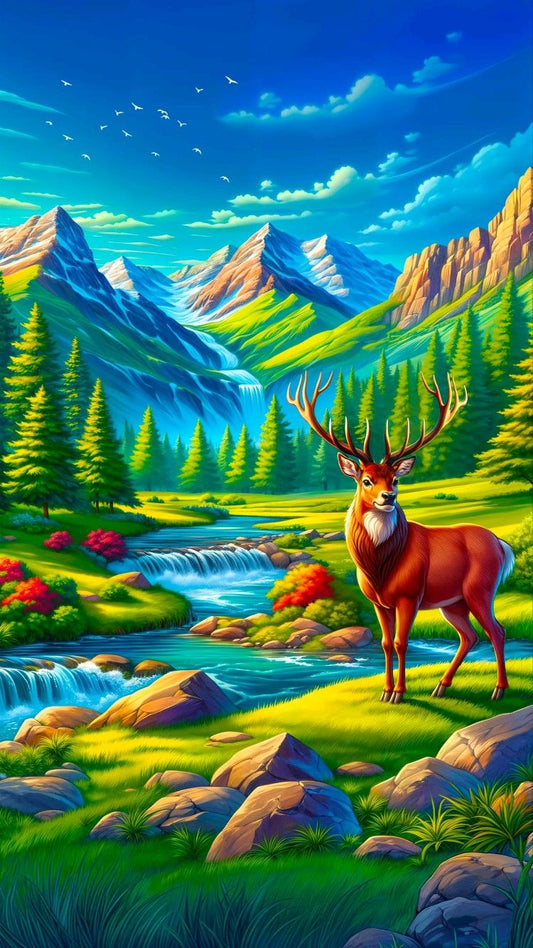 Breathtaking Details of a Beautiful Painting