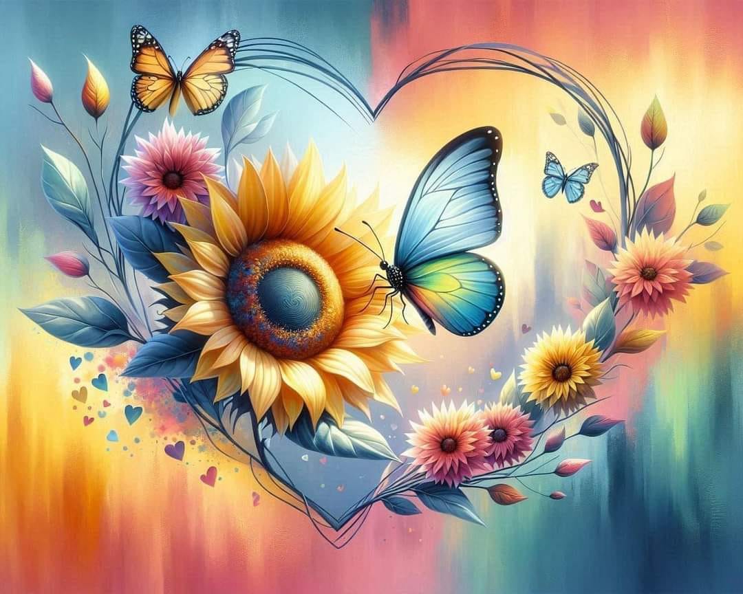 Butterfly on Sunflower