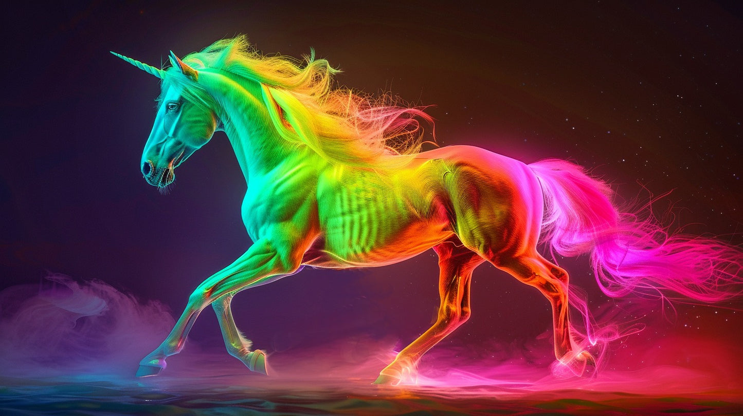 Neon Unicorn