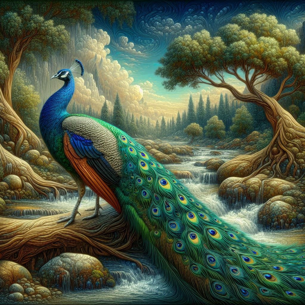 Regal Beauty Magnificent Peacock