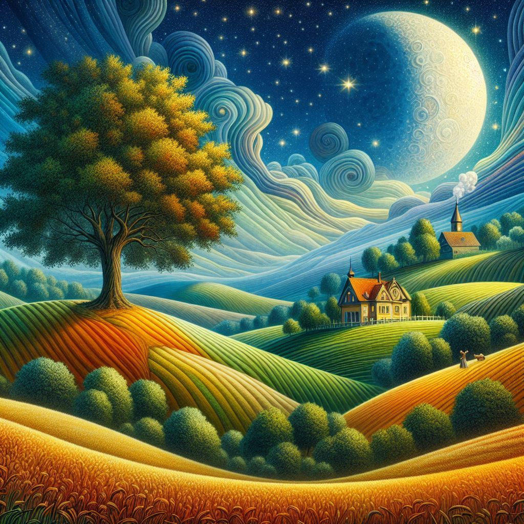 Rolling Hills Landscape