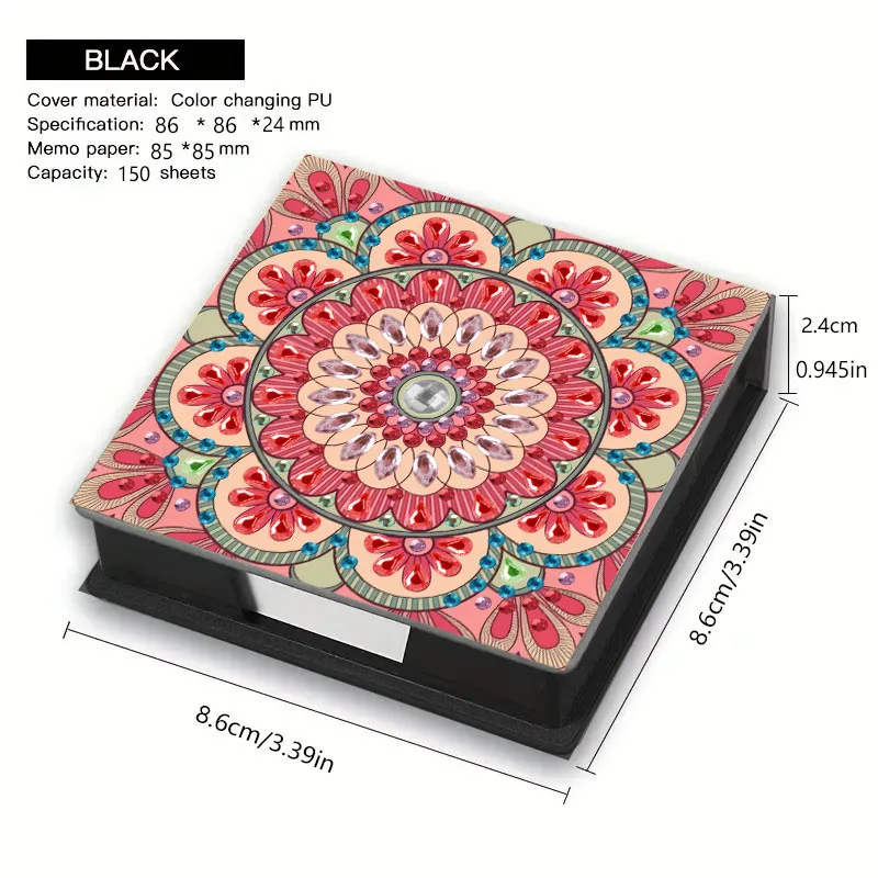 Mandala Paper Flip Label Box Diamond Painting