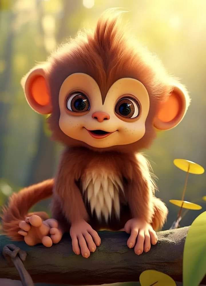 The Joyful Adventures of a Little Monkey