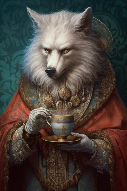 The Wolf Emperor Paint by Diamonds
