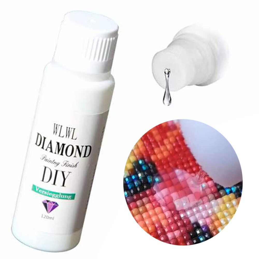 Diamond Painting Sealer for Shine Effect & Permanent Hold (2 Pack)