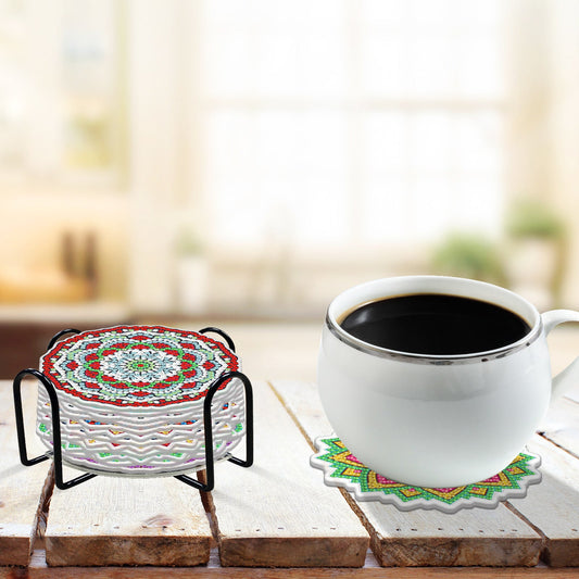 Mandala Diamond Painting Table Coasters