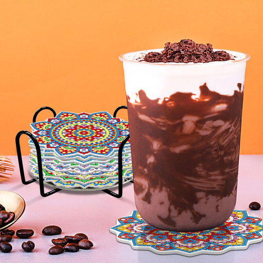 Diamond Painting Coasters for Drinks