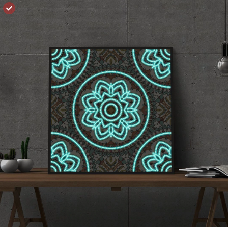 Mandala Art Luminous Diamond Painting