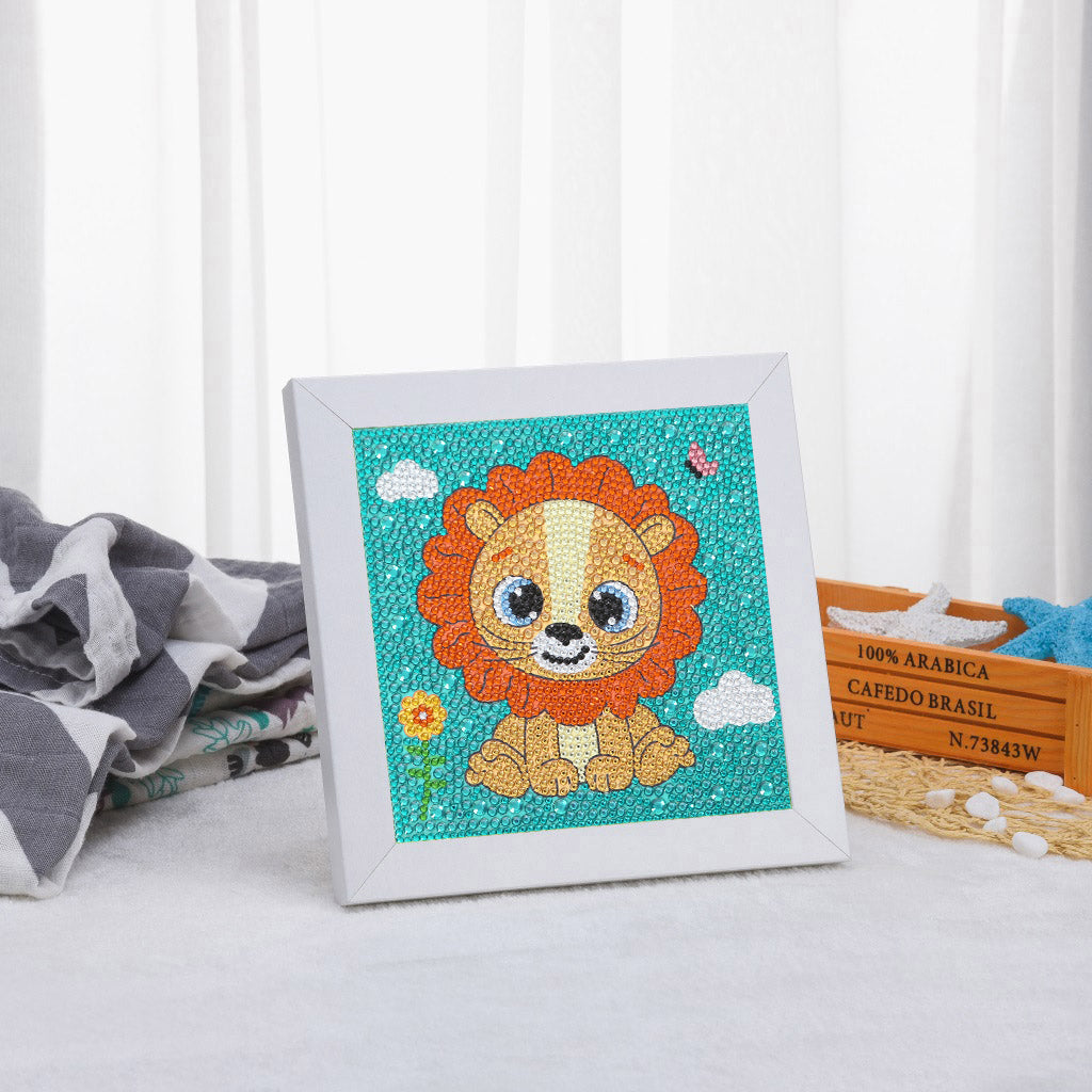 Baby Lion - Special Diamond painting