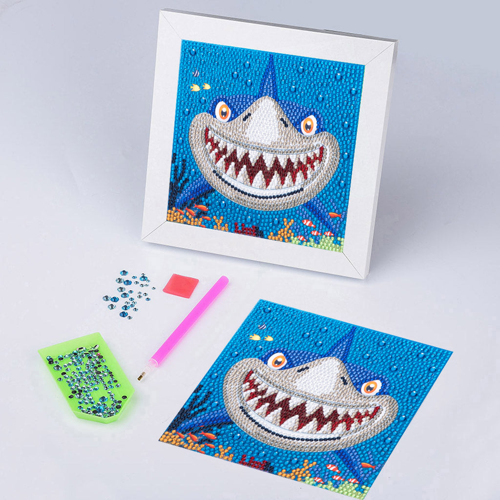 3D Shark - Diamond Painting Kit – Stiylo