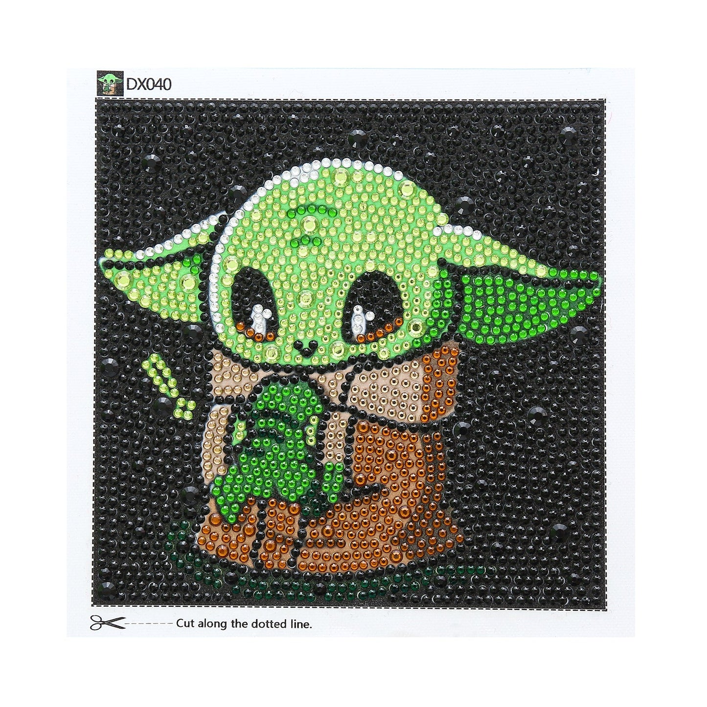 Cute Baby Yoda-Special Diamond Painting