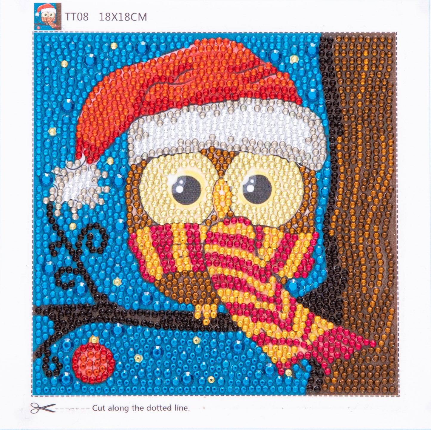 Winter Night Owl - Special Diamond Painting