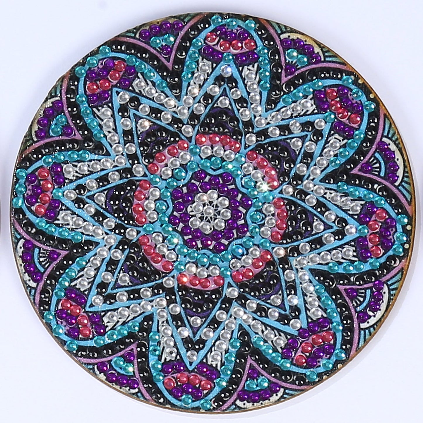 Diamond Painting Coasters Set in Mandala Style