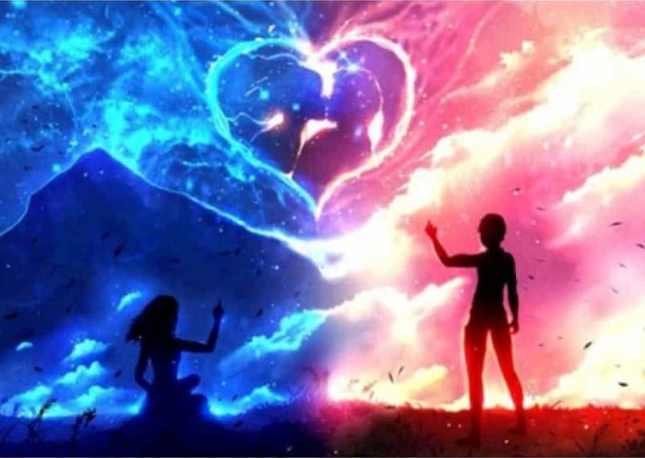 anime love heart
