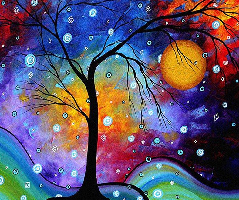 Artistic Tree DIY Painting Kit