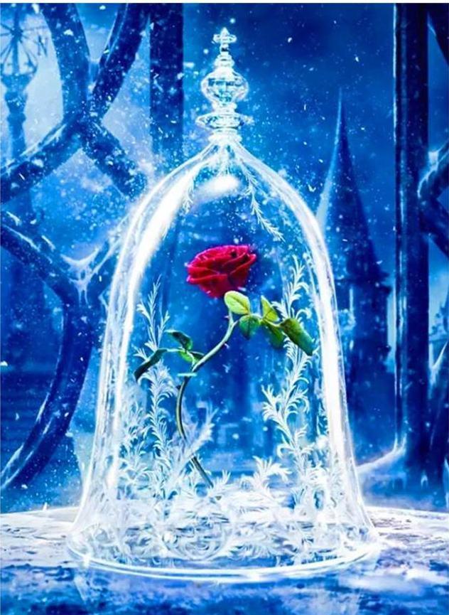 Beautiful Rose Diamond Art Kit