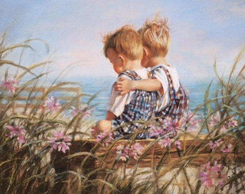 Brothers Love Diamond Painting Kit