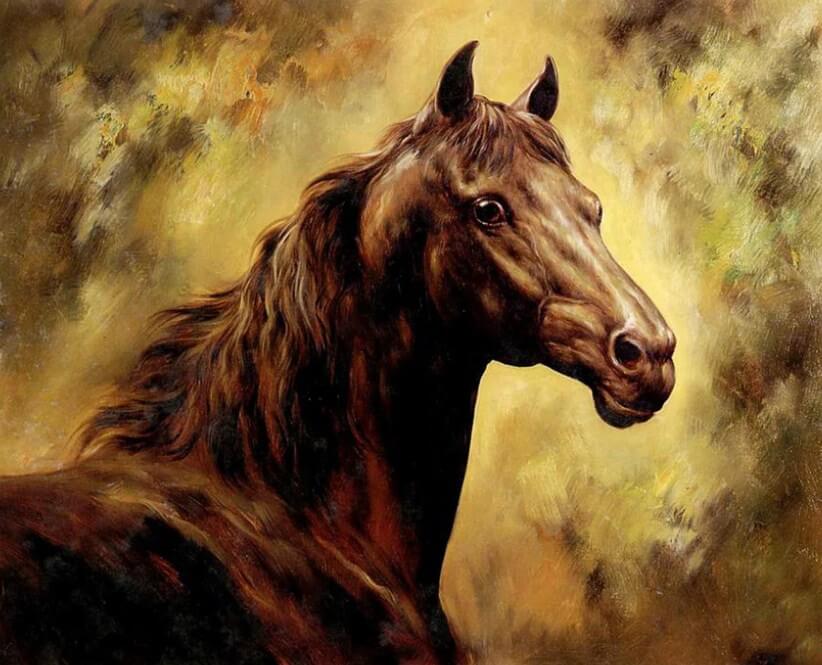 Brown Horse Diamond Painting – All Diamond Painting