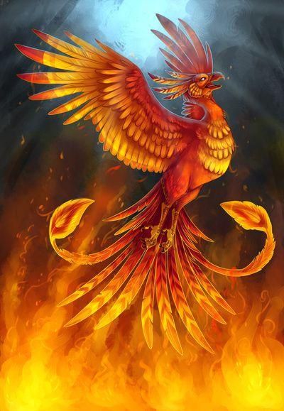 Burning Phoenix- Diamond Painting Kit