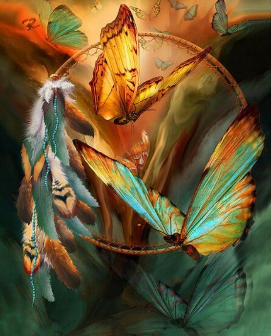 Butterfly Dream Catcher - Diamond Painting Kit – All Diamond Painting