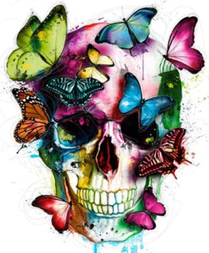 Skull art Diamond Painting