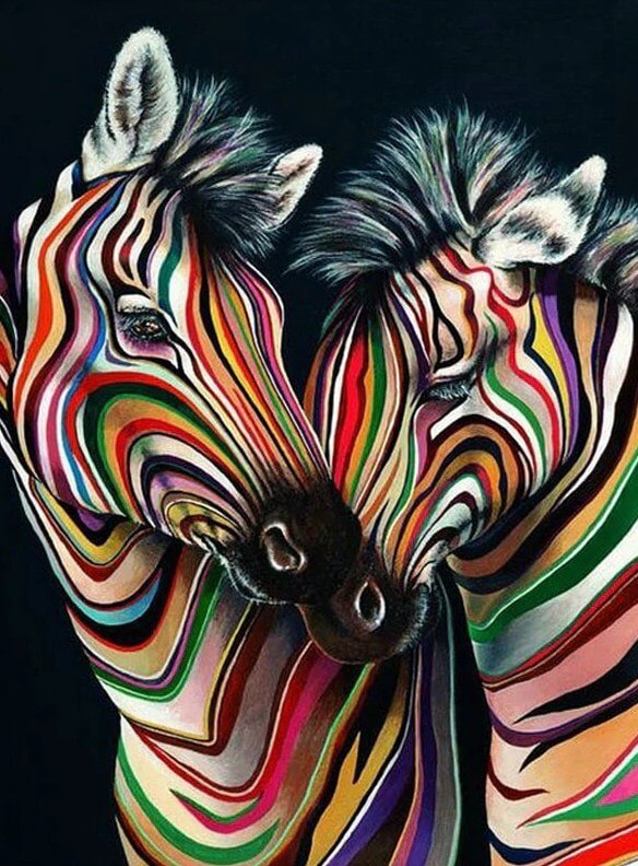 Zebras Diamond Painting Kit