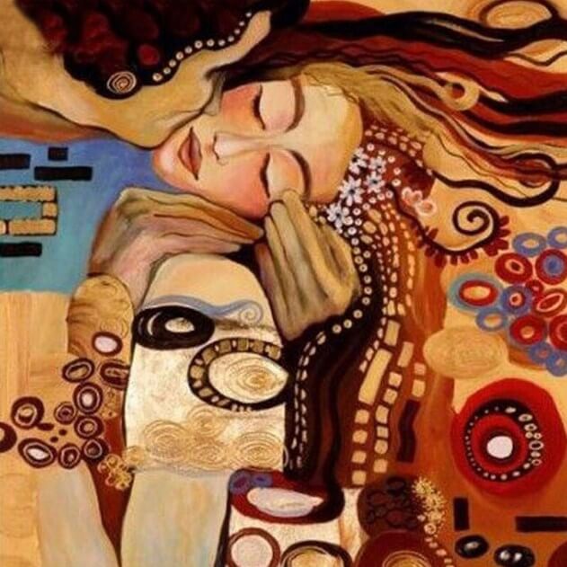 Abstract Portrait Painting Kit