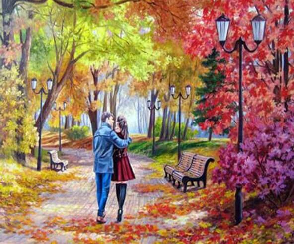 Romantic Couple Diamond Painting