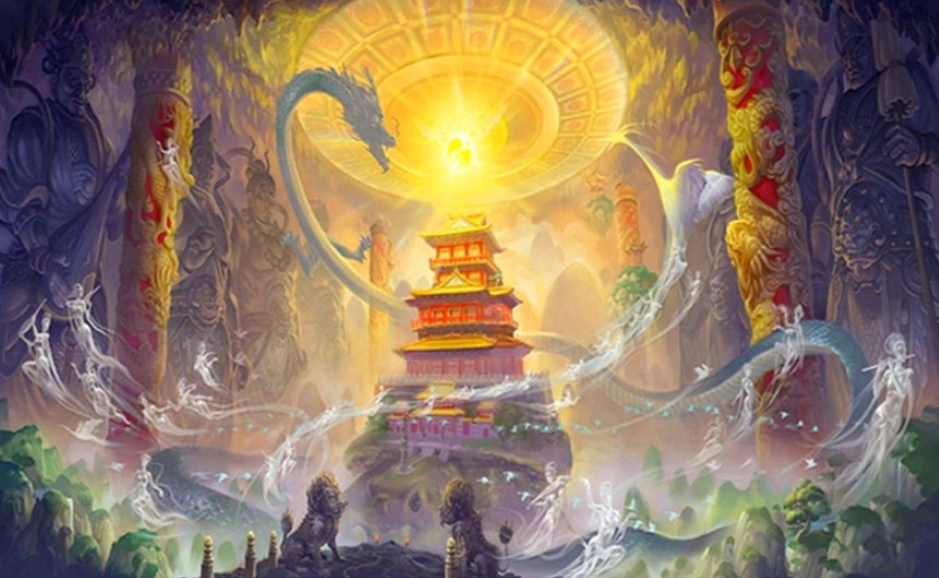 Dragon Treasure Paint by Diamonds