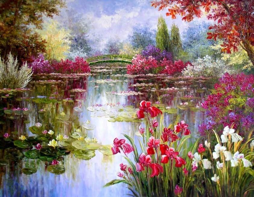 Full Drill Flowers Painting Kit