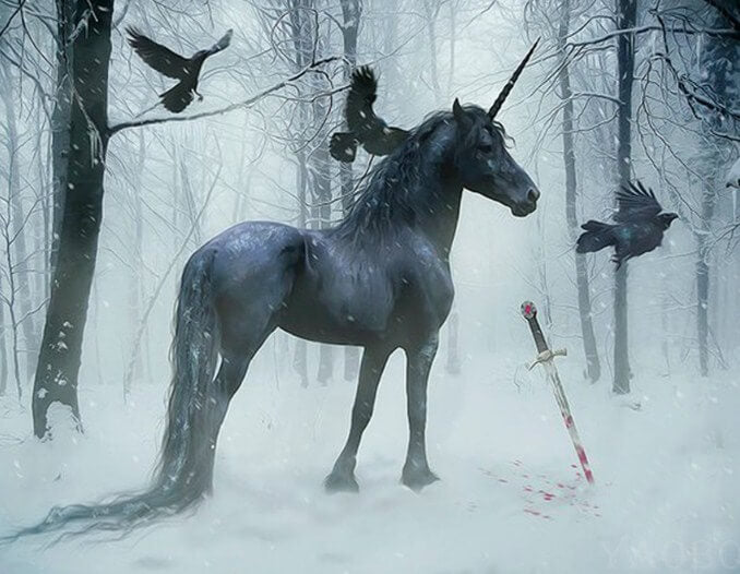 Gothic Unicorn DIY Painting Kit
