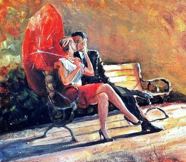 Romantic Couple Diamond Painting Kit