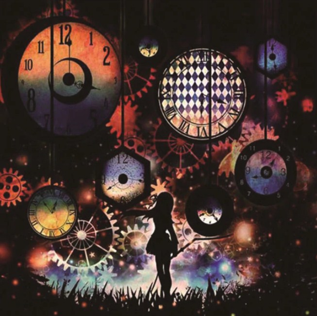 Magic Girl Paint by Diamonds