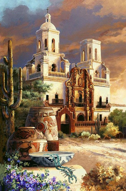 Mexican Church Diamond Painting Kit