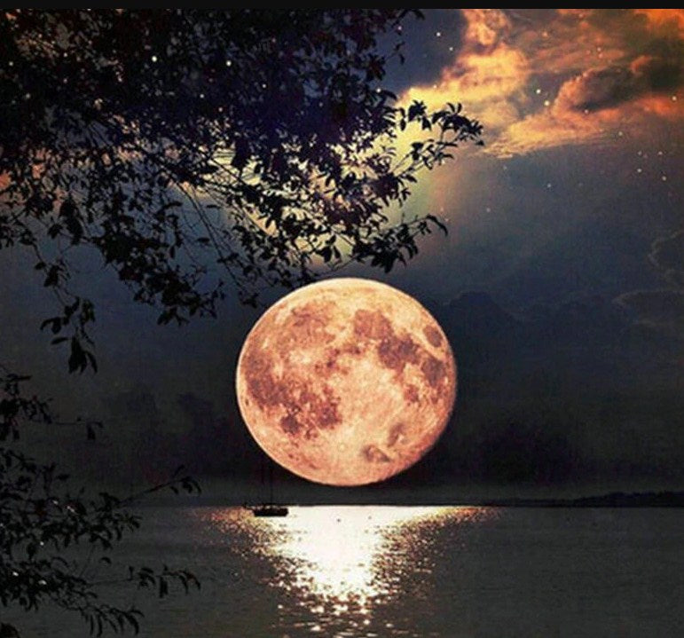 Moon by the Sea Diamond Painting