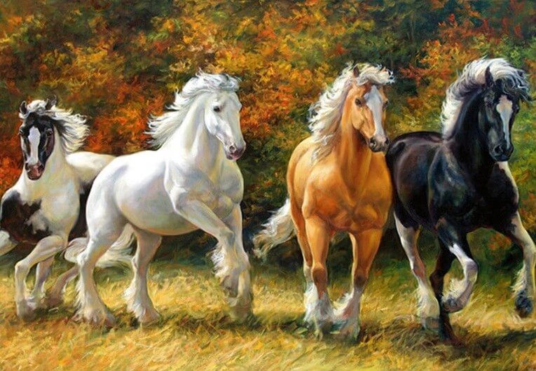 Horses Diamond Painting Kit