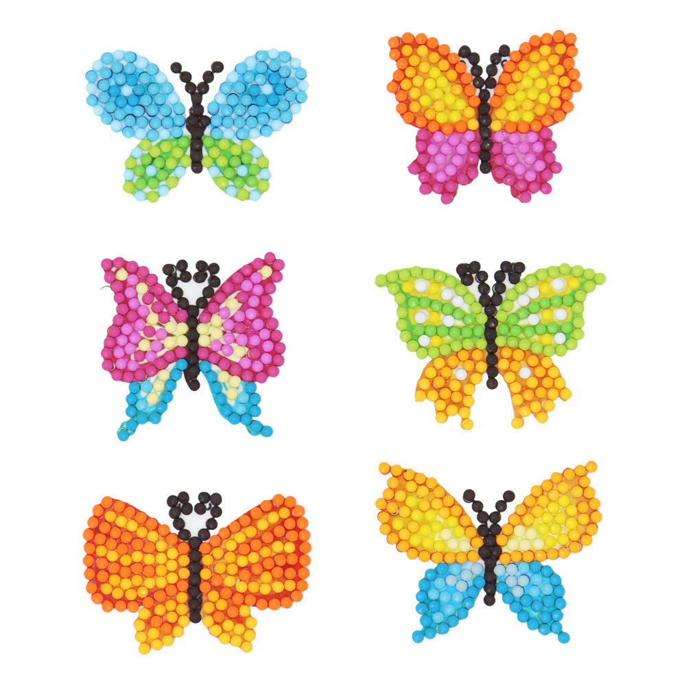 Colorful Butterflies DIY Diamond Painting Stickers – All Diamond Painting