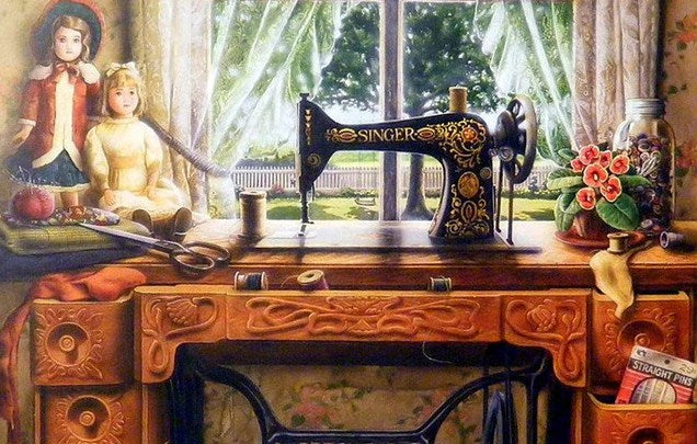 Sewing Machine Diamond Painting