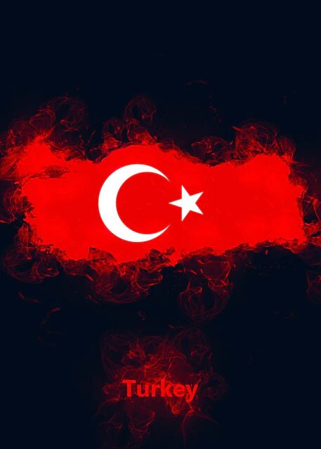 Turkey Country Map Diamond Painting