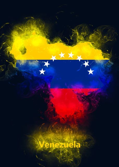 Venezuela Country Map Diamond Painting