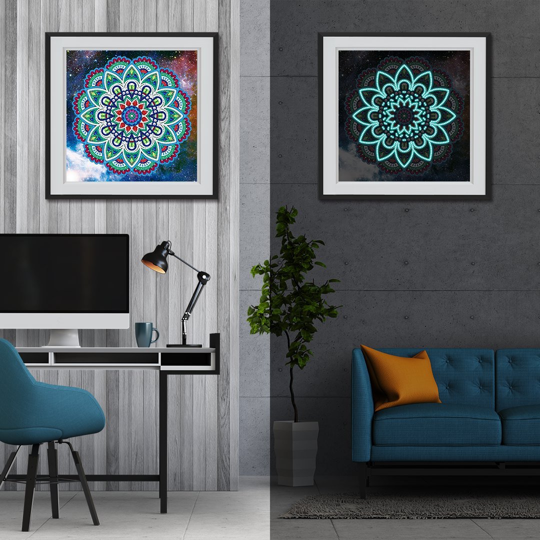 Glow In The Dark 5D Painting Mandala Style – All Diamond Painting