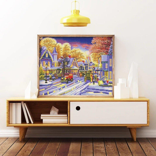 A City Night View LED Diamond Kit