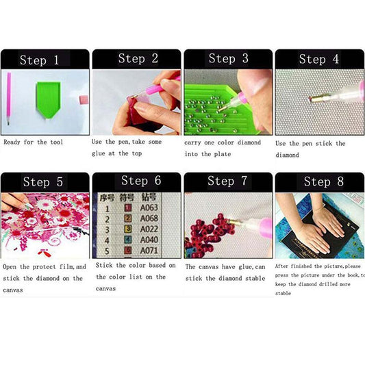 Blue Tree- Special Shape Diamond