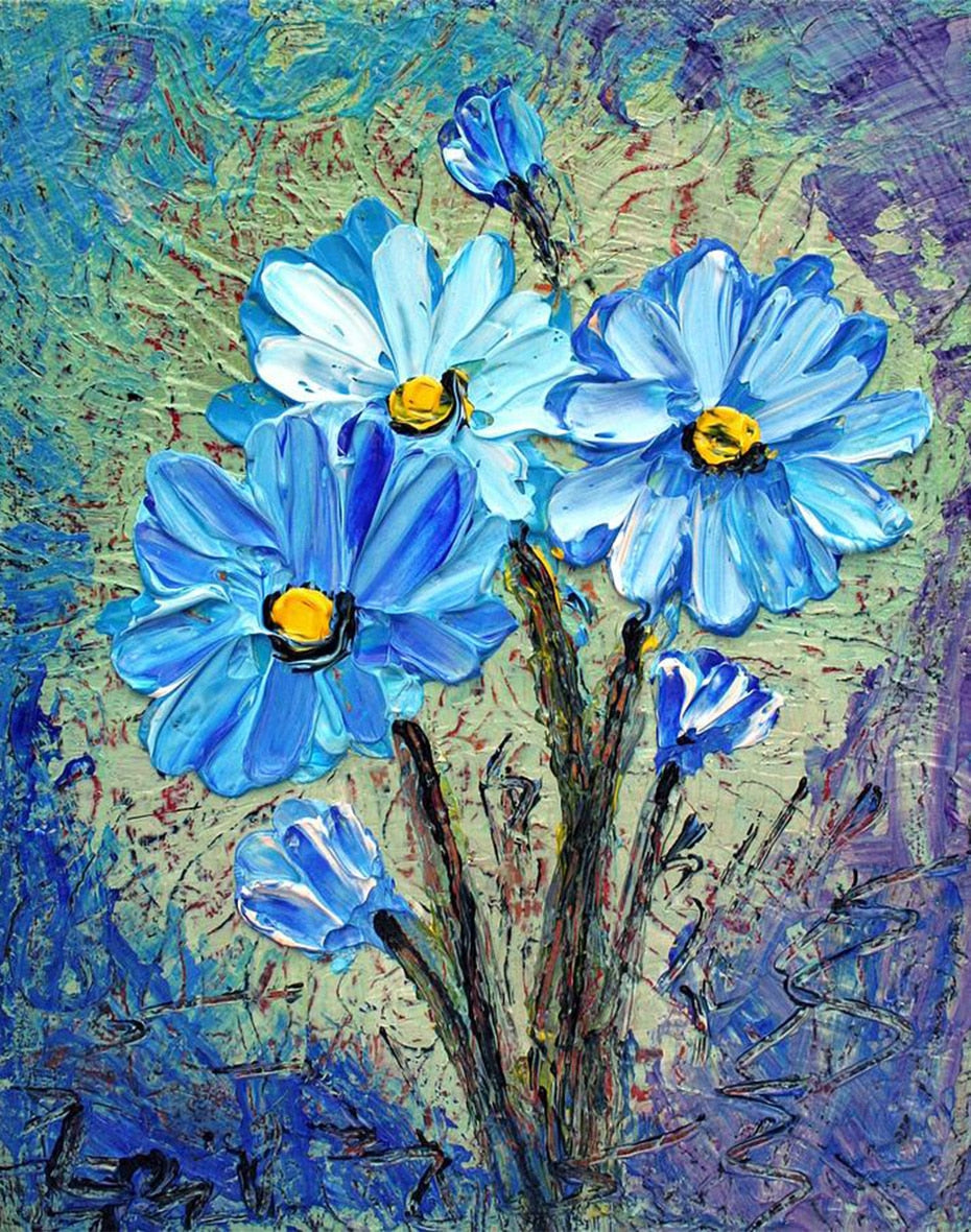 Flowers Diamond Painting Kit