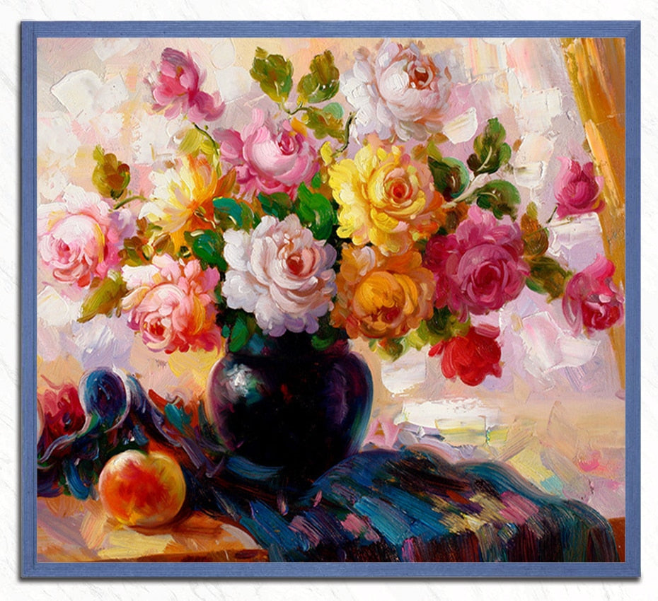 Colorful Roses DIY Diamond Painting