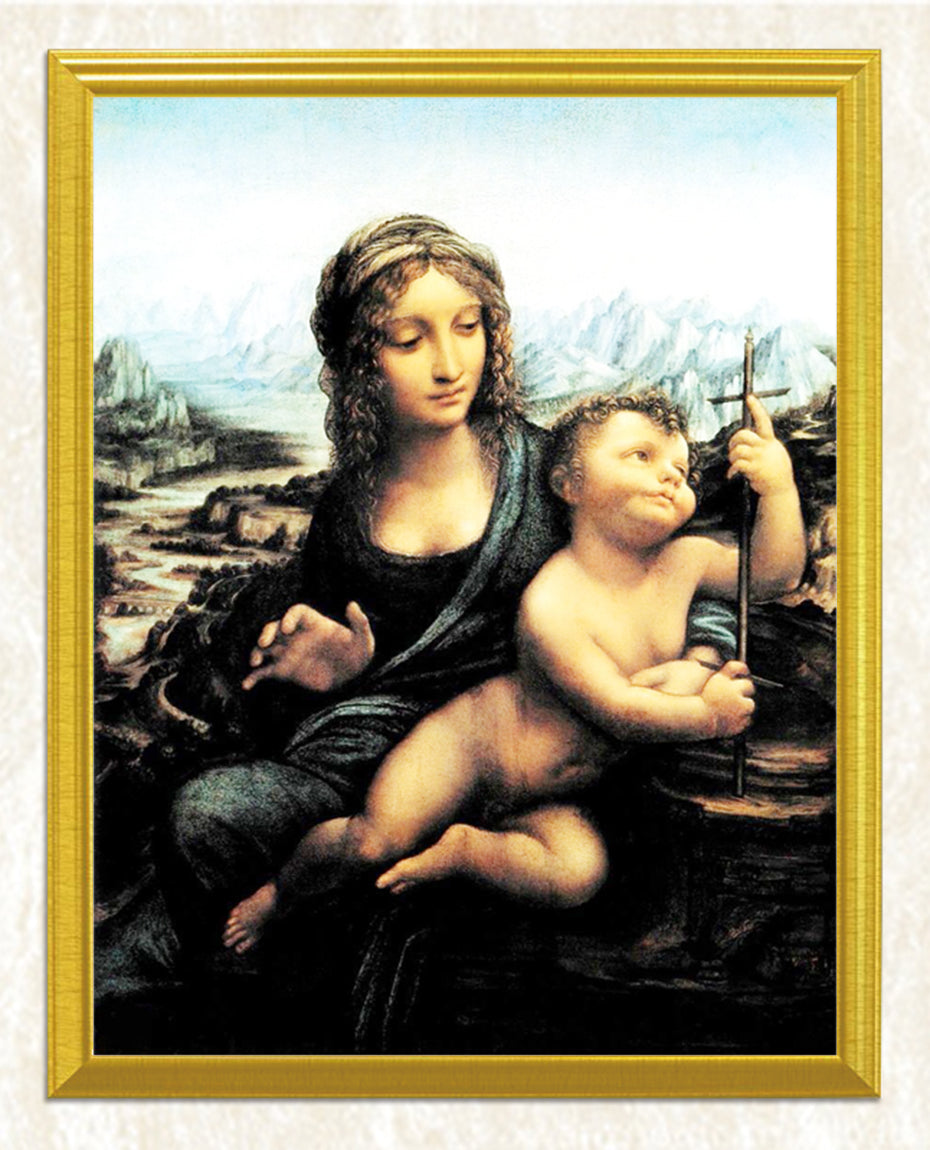 Madonna of the Yarnwinder DIY Diamond Painting
