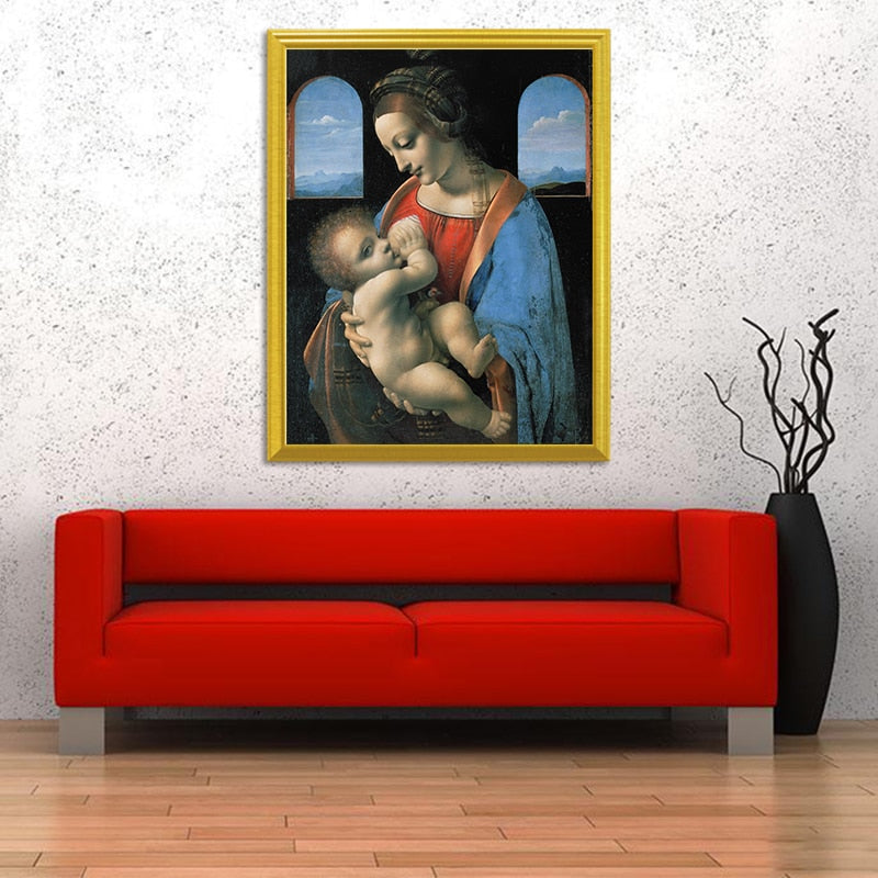 MADONNA LITTA PAINTING - Leonardo da Vinci