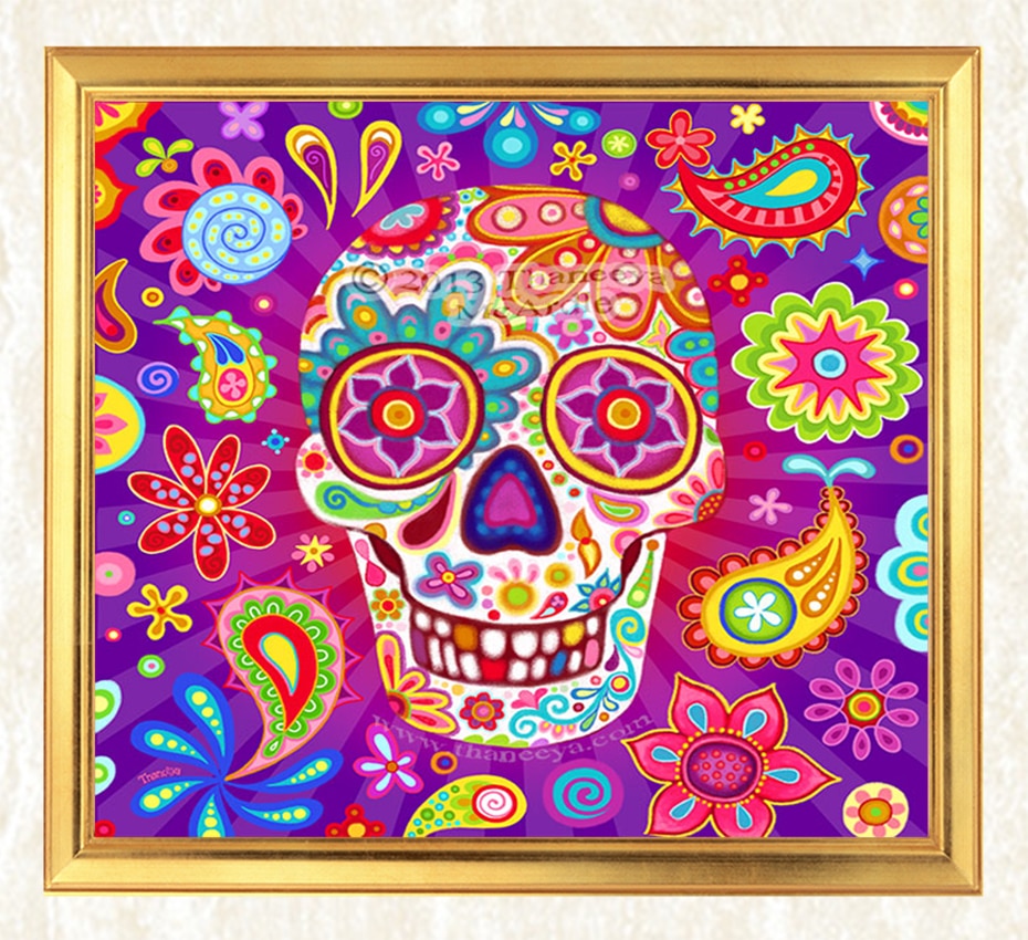 Calavera DIY Diamond Painting