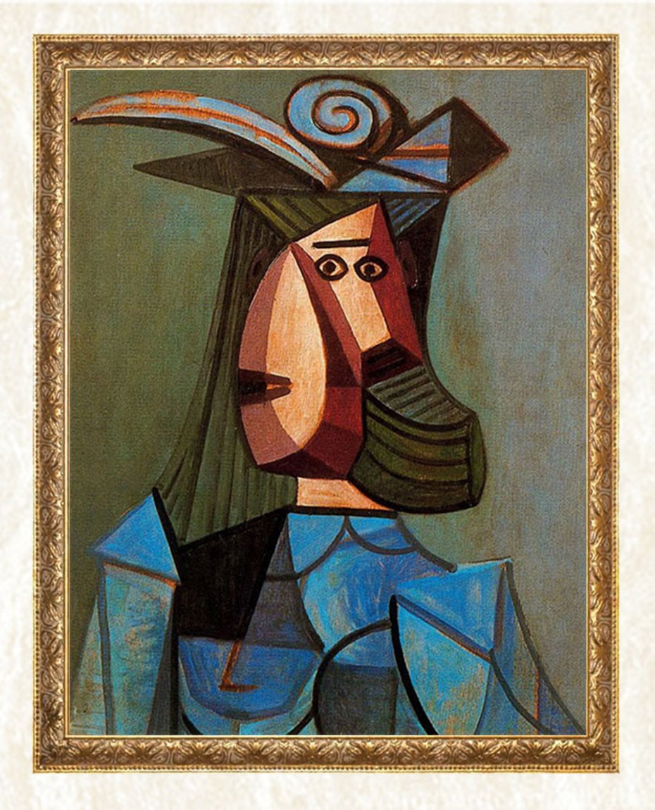 Pablo Picasso's Cubism Portrait